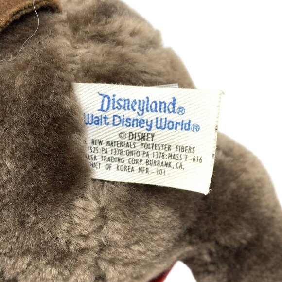 Vintage Timothy Q Mouse Dumbo Plush Toy Ringmaster Disneyland Toy - Picture 10 of 10